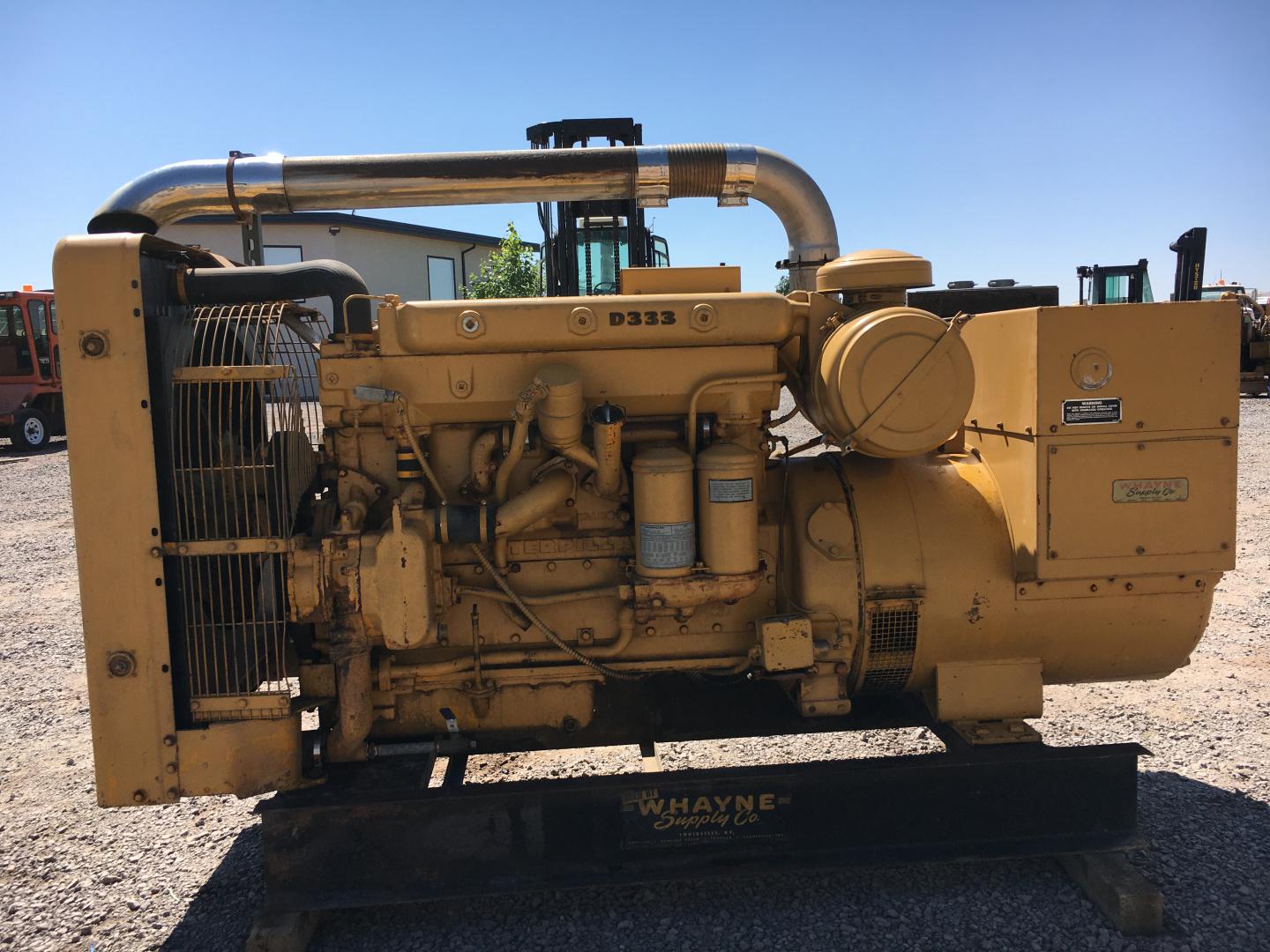 PLANTA DE LUZ CATERPILLAR D333A